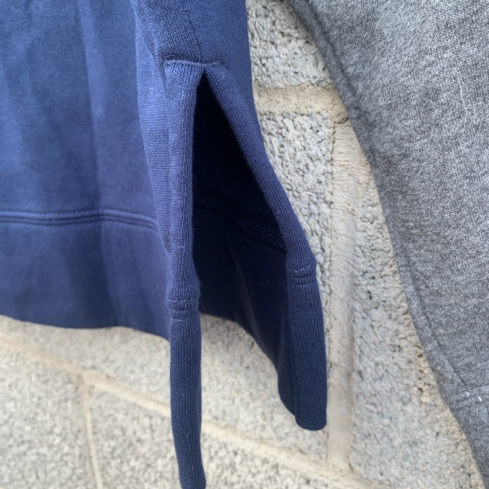 Michigan Wolverines Nike Pullover Sweatshirt Women’s Medium Navy Fleece Campus - Picture 6 of 11